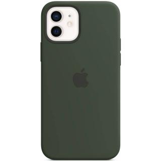 Púzdro Apple Silicone Case s MagSafe pre iPhone 12 mini - Cypress Green  + prekvapenie