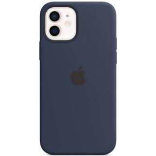 Púzdro Apple Silicone Case s MagSafe pre iPhone 12 mini - Deep Navy  + prekvapenie