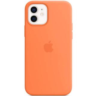 Púzdro Apple Silicone Case s MagSafe pre iPhone 12 mini - Kumquat  + prekvapenie