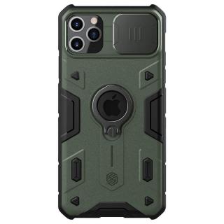 Púzdro Nillkin CamShield Armor iPhone 13 Pro - tm. zelené  + prekvapenie
