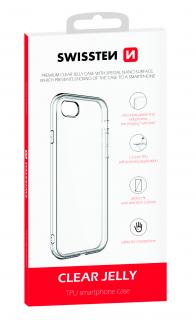 Púzdro Swissten CLEAR JELLY Apple iPhone 12/12 Pro - transparentné (32802833)