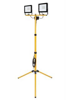 Reflektor Strend Pro Worklight SMD LED BL2-E2, 2x50W, 4000 lm, so stojanom, pracovný, kábel 2.5 m, IP65