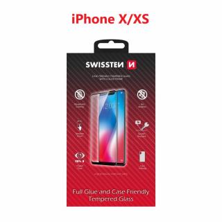 SWISSTEN FULL GLUE pro Apple iPhone X XS 54501703