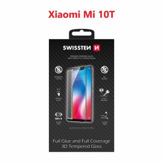 SWISSTEN Ultra Durable 3D FULL GLUE Glass pro XIAOMI Mi 10T černá (64701872)