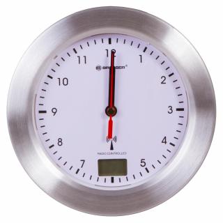 Vodotesné nástenné hodiny Bresser MyTime, biele