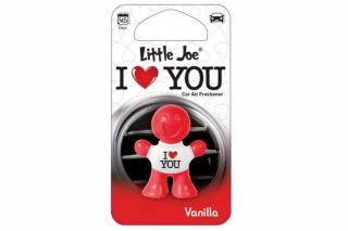 Vôňa do auta (osviežovač vzduchu) Little JOE - VANILLA I LOVE YOU