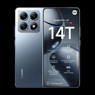 Xiaomi 14T | 5G | Dual Sim | 12GB RAM | 256GB | Modrá - Blue