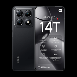 Xiaomi 14T Pro | 5G | Dual Sim | 12GB RAM | 512GB | Čierna - Black