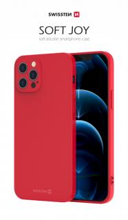 Zadné púzdro Swissten SOFT JOY Apple iPhone 11 - červené (34500118)