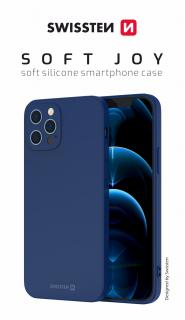 Zadné púzdro Swissten SOFT JOY Apple iPhone 12/12 PRO - modré