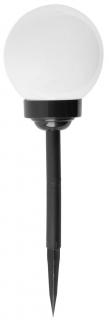 Záhradná solárna lampa Birdun, 15 cm, 4 LED, AA