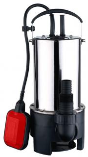 Záhradné čerpadlo Strend Pro Garden, 1000W, 14000 l/h, kábel 10 m, kalové, nerez