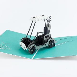 3D prianie Golfový vozík