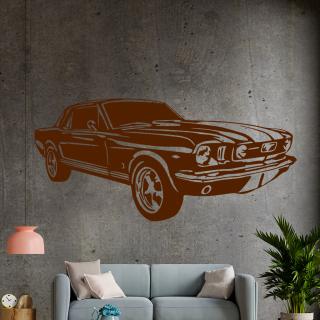 Samolepka Automobil Ford Mustang Farba: hnedá, Veľkosť: 100 x 47 cm