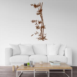 Samolepka Bambus Farba: hnedá, Veľkosť: 20 x 44 cm