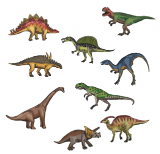 Samolepka Dinosaury
