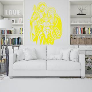 Samolepka Ježiško Farba: žlutá, Veľkosť: 100 x 75 cm