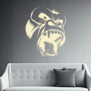 Samolepka King Kong Farba: béžová, Veľkosť: 100 x 84 cm