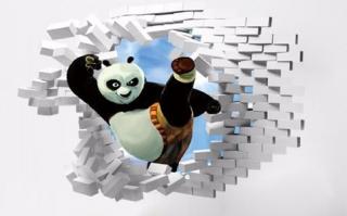 Samolepka Kung-Fu Panda