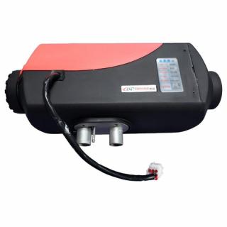 24V 5000W Naftový Ohrievač s LCD Displejom pre Nákladné Vozidlá - Červený