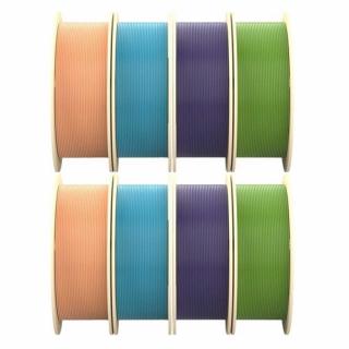 8kg ANYCUBIC PANTONE PLA Filament - Peach Fuzz, Interstellar Violet, Spring Leaf, Tropical Turquoise