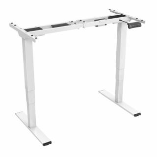 ACGAM ET225E Ergonomický elektrický stôl - biely (iba rám)