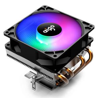 Aigo CC94 CPU aktívne chladenie RGB (chladič + ventilátor 90x90) čierna