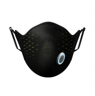 Aktívna maska na tvár AirPOP SMART (čierna/žltá)