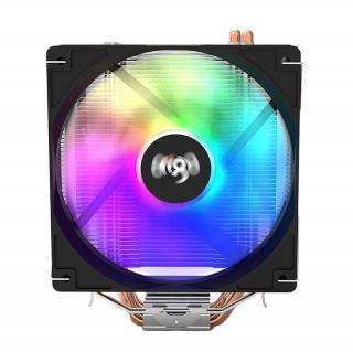 Aktívne chladenie CPU Darkflash Aigo ICE 400 (chladič + ventilátor 120x120)