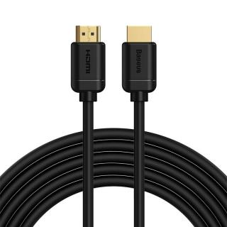 Baseus 2x HDMI 2.0 4K 30Hz kábel, 3D, HDR, 18Gbps, 5m (čierny)