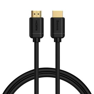 Baseus 2x HDMI 2.0 4K 60Hz kábel, 3D, HDR, 18Gbps, 1m (čierny)