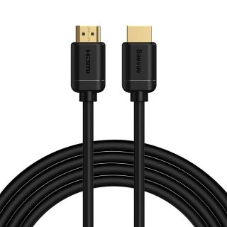 Baseus 2x kábel HDMI 2.0 4K 60Hz, 3D, HDR, 18 Gb/s, 3 m (čierny)