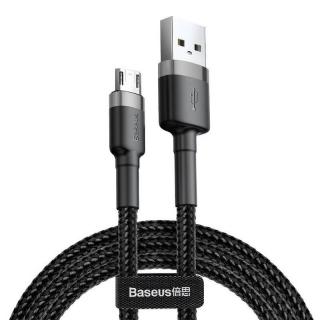 Baseus Cafule Micro USB kábel 1,5A 2m (sivý + čierny)