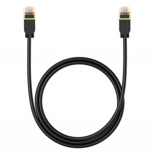 Baseus Cat 7 Gigabit Ethernet RJ45 kábel 1m čierny
