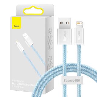 Baseus Dynamický kábel USB na Lightning, 2,4 A, 1 m (modrý)