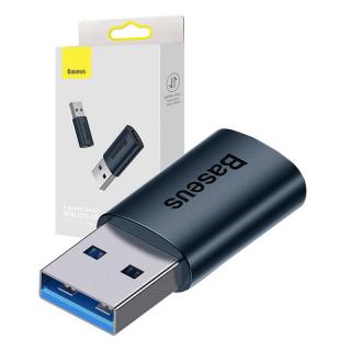 Baseus Ingenuity USB-A na USB-C adaptér OTG (modrý)