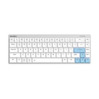 Bezdrôtová mechanická klávesnica Dareu EK868 Bluetooth (bielo-modrá)