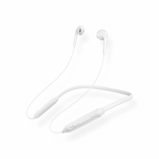 Bezdrôtové slúchadlá Bluetooth s magnetickým nasávaním do uší Dudao, biele (U5B)