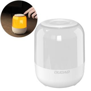 Bezdrôtový reproduktor Dudao Bluetooth 5.0 RGB 5W 1200mAh White (Y11S-white)