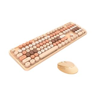Bezdrôtový set klávesnica + myš MOFII Sweet 2.4G (béžová)