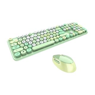 Bezdrôtový set klávesnica + myš MOFII Sweet 2.4G (zelená)