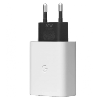 Cestovná nabíjačka Google USB-C rýchlonabíjačka PD 30W biela (GA03502-EU)