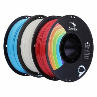 Creality Ender PLA+ Filament Halloween Pack - 3 kg (červený, modrý, biely)