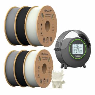Creality Hyper-PLA 6kg - Sunlu S2 Dryer 2kg čierna, biela, sivá