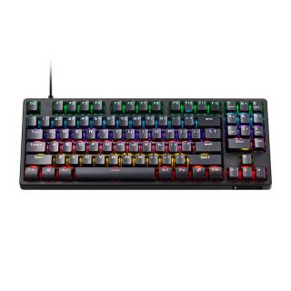 Drôtová mechanická klávesnica Thunderobot KG3089R, červené spínače (čierna)