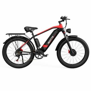 DUOTTS F26 Elektrický horský bicykel - Black  + Zámok na kolobežku zadarmo