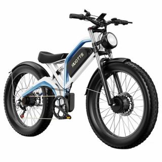 DUOTTS N26 Elektrobicykel - biely  + Zámok na kolobežku zadarmo