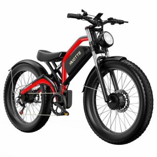 DUOTTS N26 Elektrobicykel - Čierny  + Zámok na kolobežku zadarmo