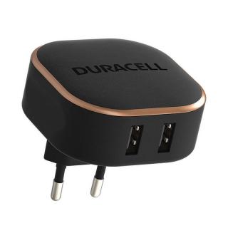 Duracell sieťová nabíjačka USB 3,4A 17W (čierna)