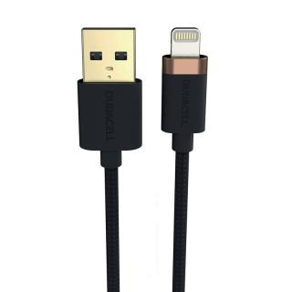 Duracell USB-C kábel pre Lightning 2 m (čierny)